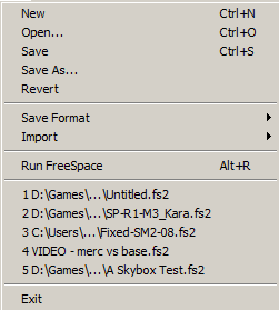 File Menu